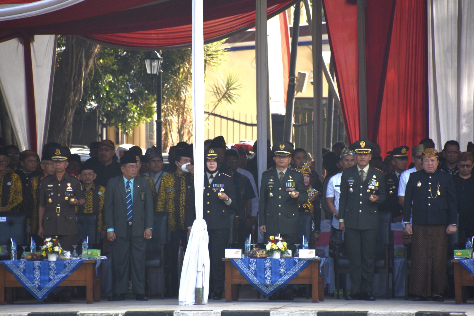 Danrem 073/Makutarama Hadiri Upacara Hari Jadi Kota Salatiga ke-1273 Tahun 2023